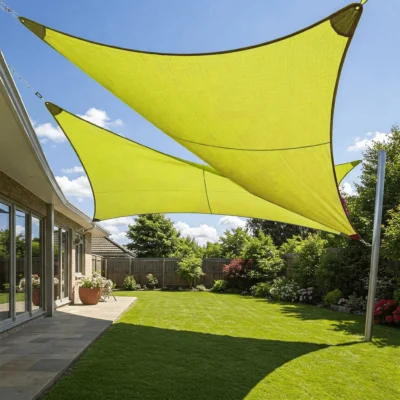 3 point Shade Sail - 3mtrs x 3mtrs x 4.24mtrs