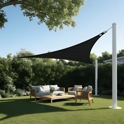 3 point Shade Sail - 5mtrs x 5mtrs x 5mtrs